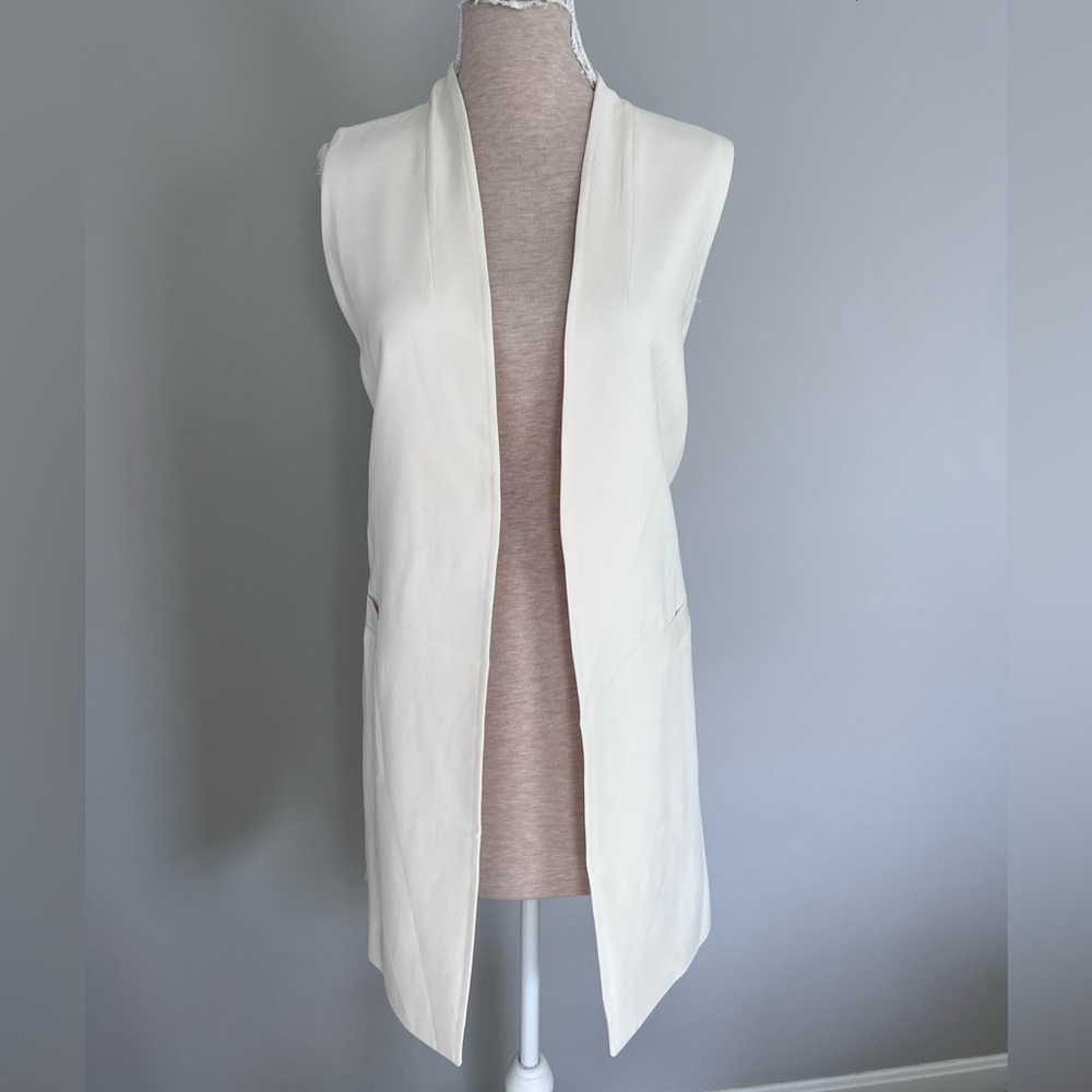 Oversized relaxed vest
